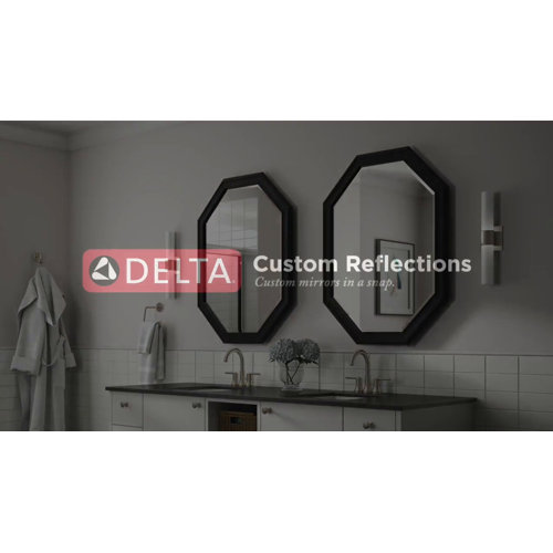 Delta Rectangle Wall Mirror & Reviews Wayfair